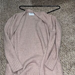 Old Navy Women's Dusty Blush Open-Front Cardigan